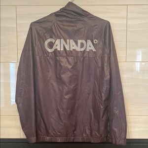Women’s Roots Canada Olympic hooded wind breaker